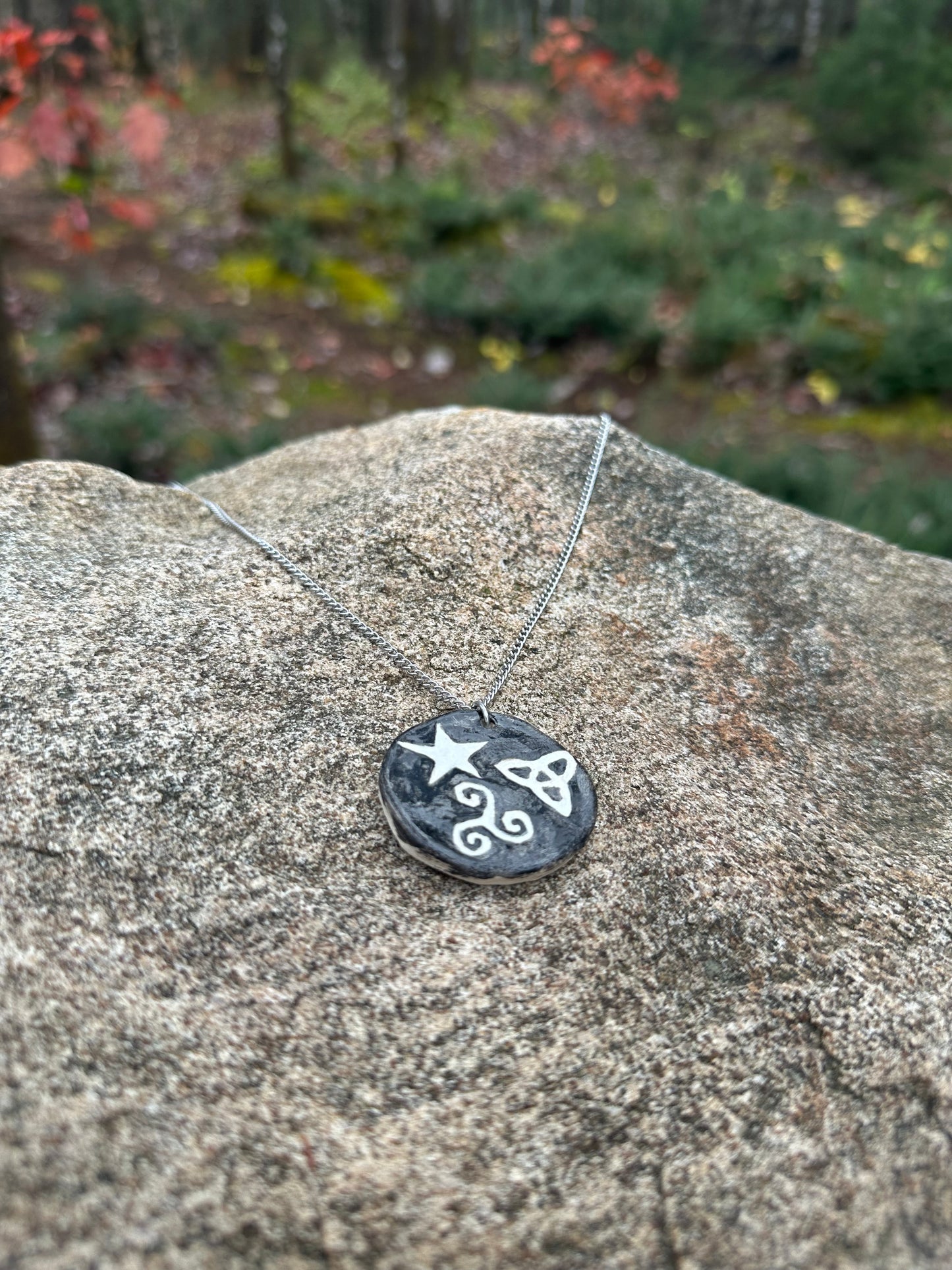 Collier Amulette Celte - Chaîne