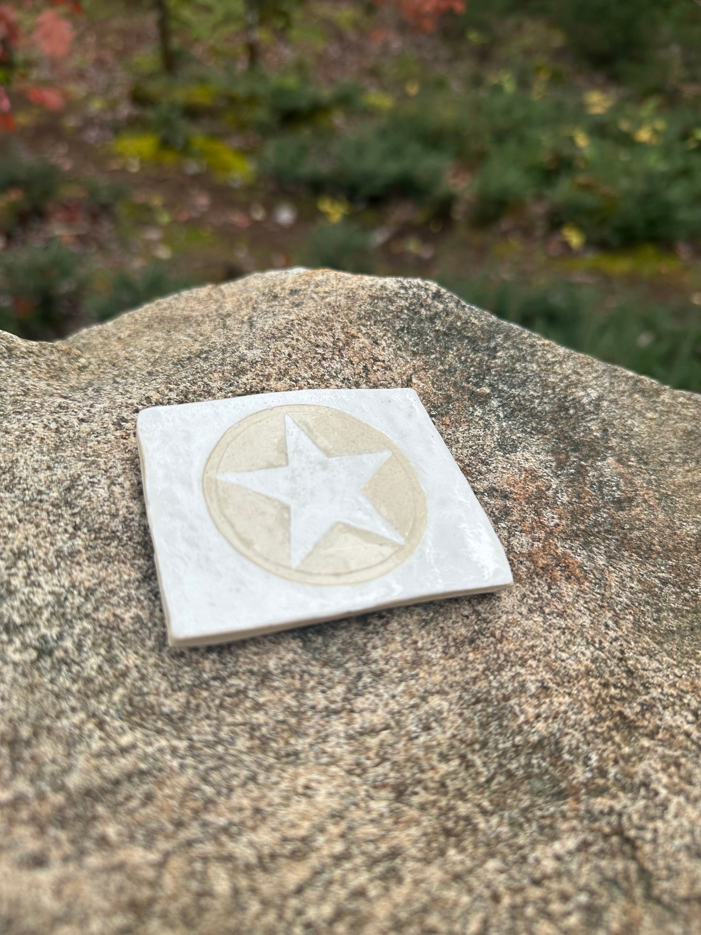 Encensoir en céramique - Pentacle Blanc