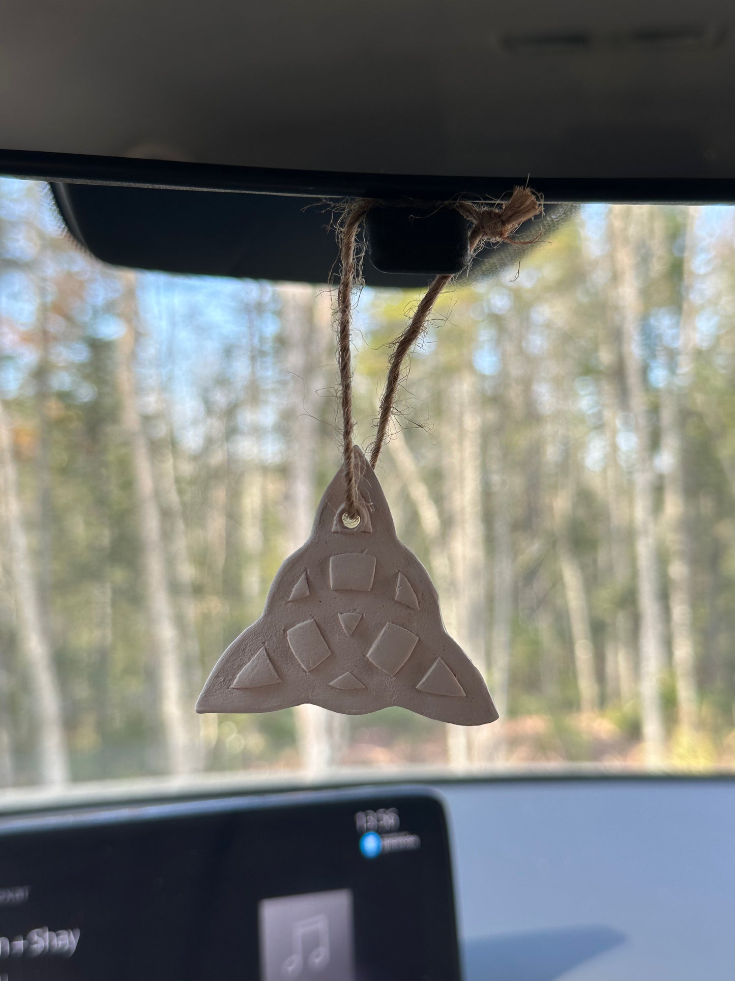 Médaillon diffuseur - Triquetra (Bombé)