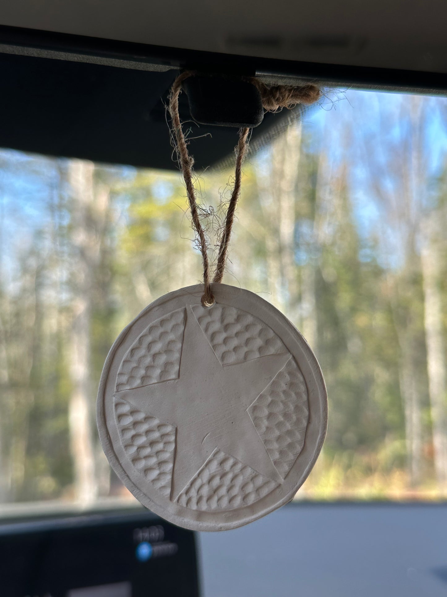 Médaillon diffuseur - Pentacle (Picoté)