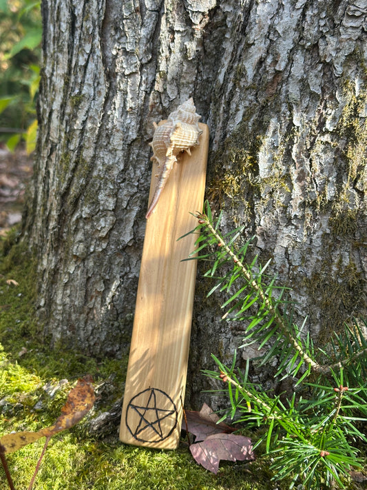 Encensoir en bois - Pentacle