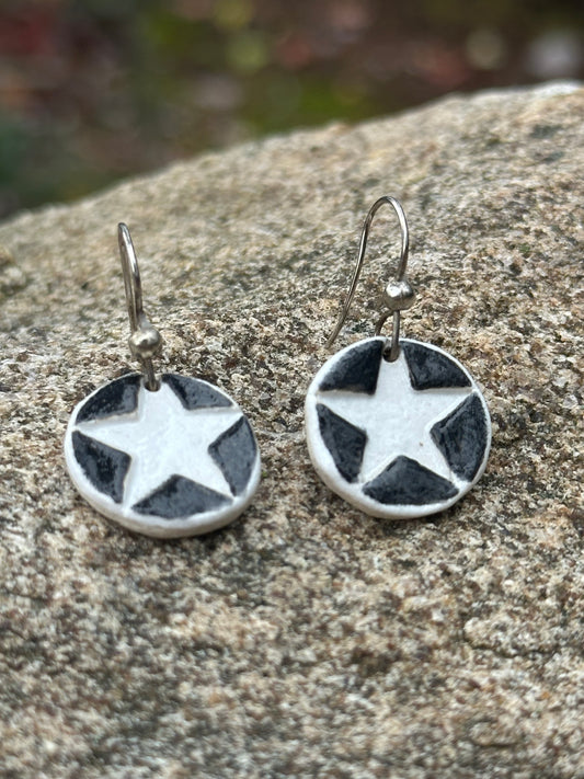 Boucles d'Oreilles Celte - Pentacle